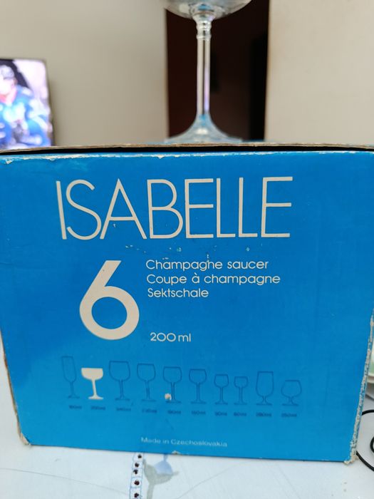 Фужеры Богемия.Чехословакия.