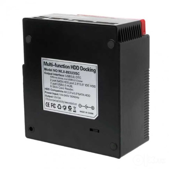 Док станция для жестких дисков 2,5/3,5 размеров, USB 3.0