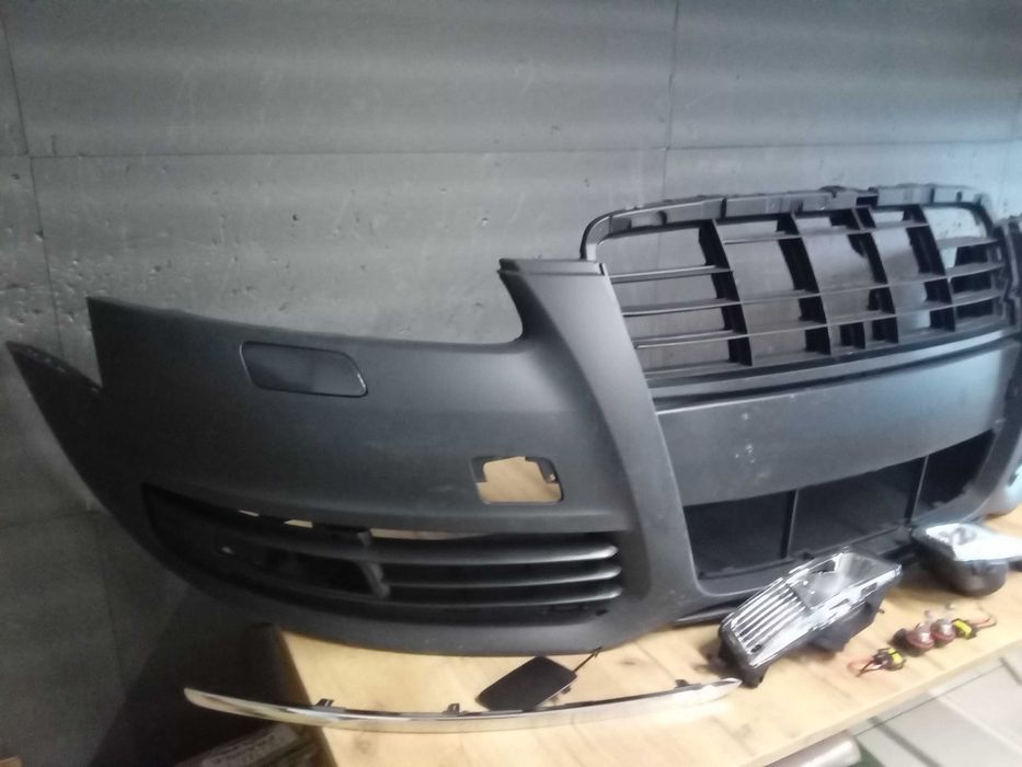 Pachet Bara fata,Proiectoare,Grile,Becuri,Audi A6 2008-2010 Facelift
