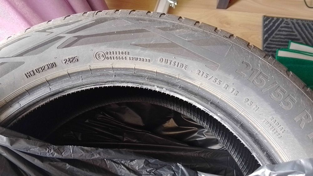 Vand Set 4 Anvelope Vara Continental EcoContact 6Q 215/55/R18 DOT 2025