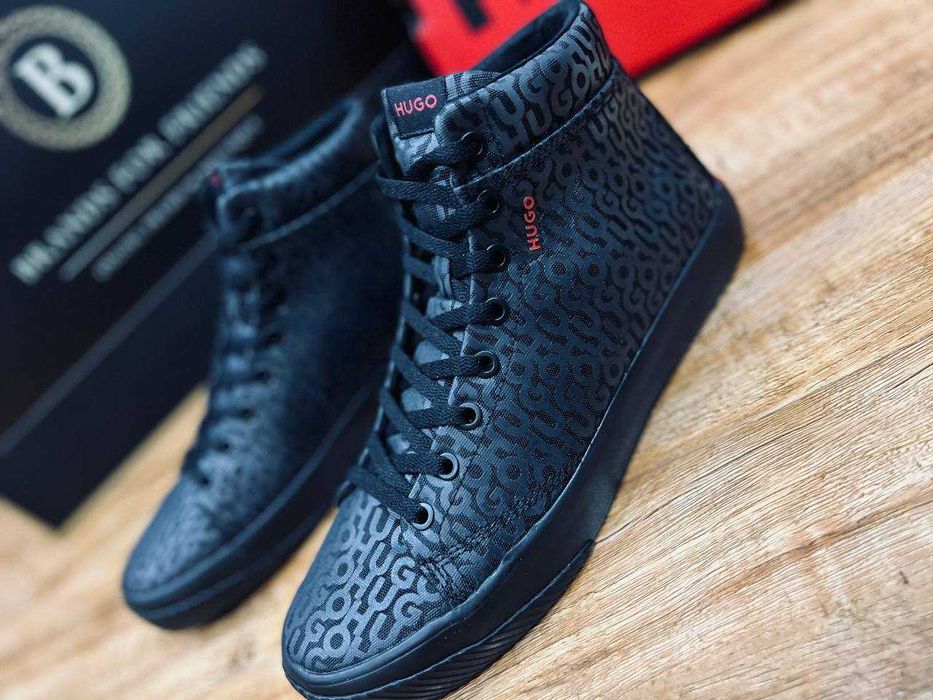 Hugo мужские высокие кроссовки РАЗМЕР 40