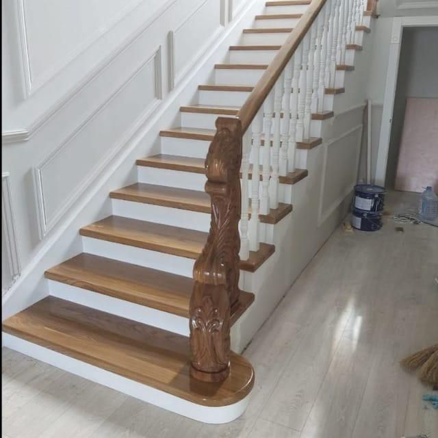 Изготовление деревянных лестниц