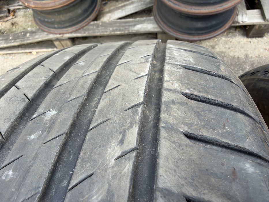 4бр. ОТЛИЧНИ Летни Гуми С Борд *MO* 235/55R/18 -BRIDGESTONE- DOT:4122- 7.1мм+5.7мм