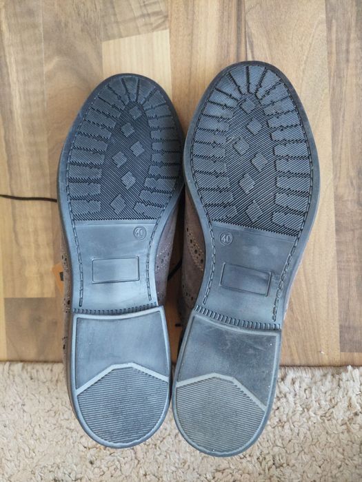 Pantofi de barbati,piele intoarsa 5TH Avenue,marime 40