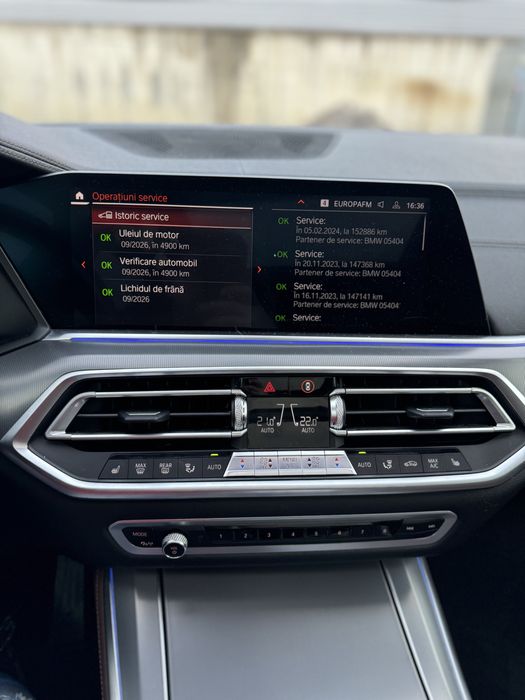 Bmw x5 3.0d M paket 7 locuri Suspensie pe perne de aer