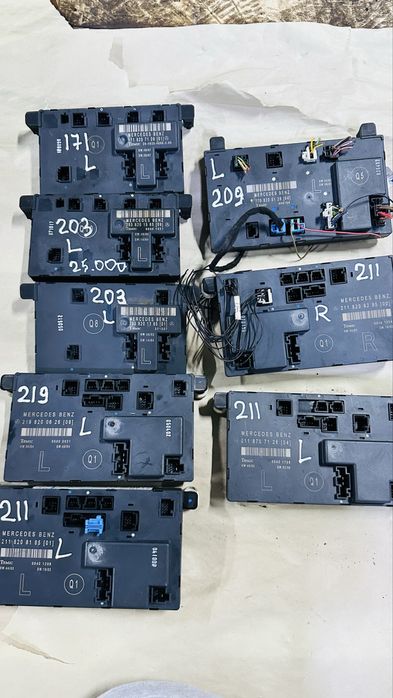 W219 w203 w211 блок управления дверьми авторазбор мерседес бу оригинал