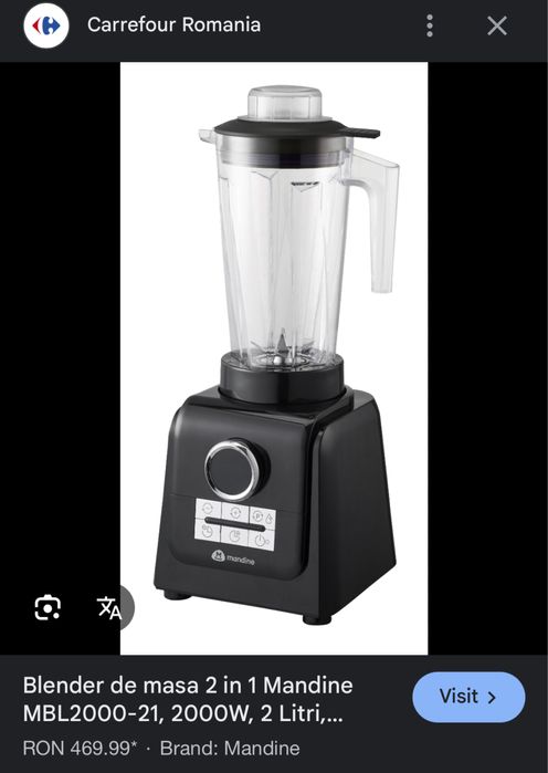 Blender de masa 2 in 1