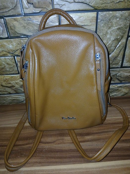 Кожена раница Pierre Cardin