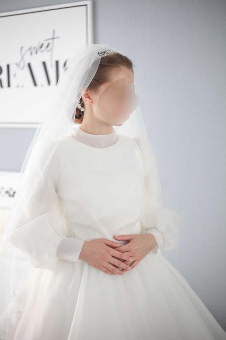 Пышное свадебное платье