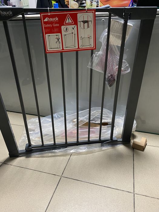 Poarta siguranta copii Stop N Sade Charcoal