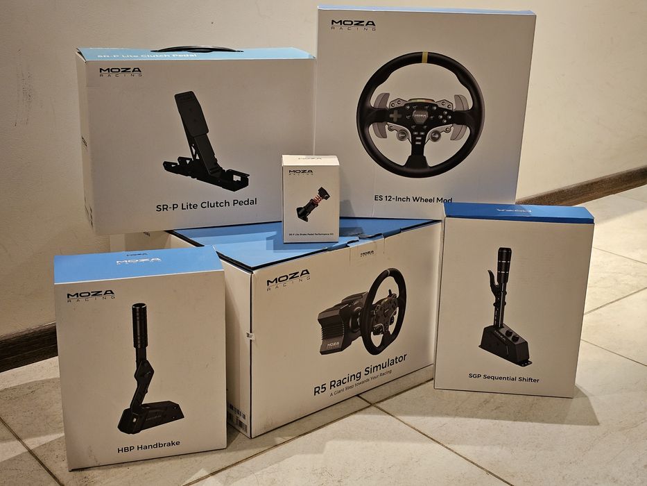 Moza R5 Bundle + HBP + SGP + стойка