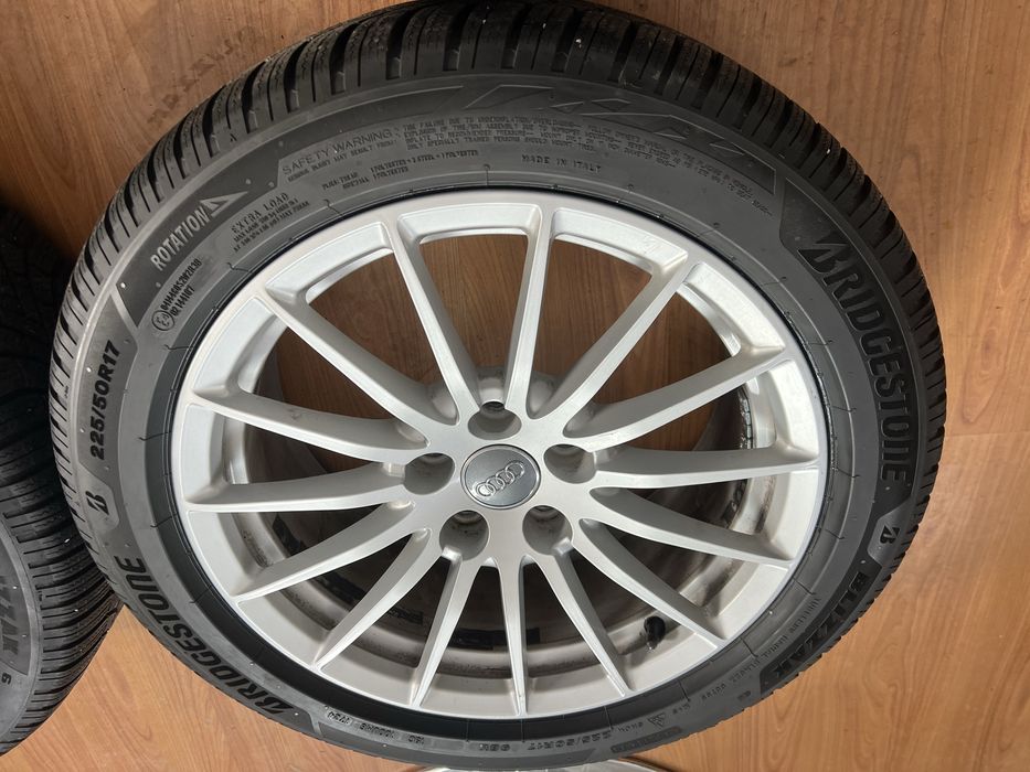 Set Jante Iarna Noi Audi A5 A4 2024 Bridgestone Blizzak 225 50 17