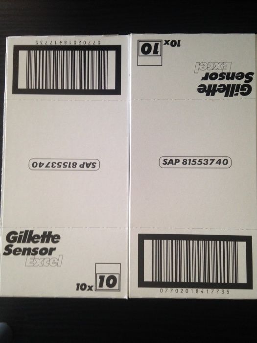 Жилет Sensor Excel 10 бр. ножчета - GILLETTE Sensor 3