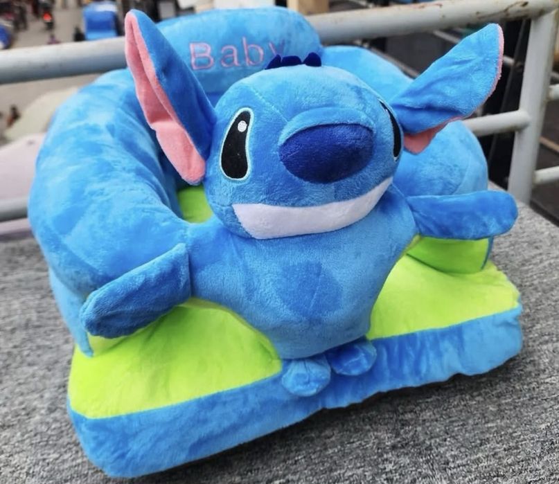 Плюшен стол за бебета и малки деца на Стич 45см, Stitch кресло/диван