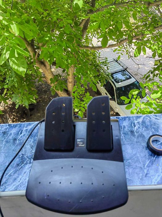 Воалан Gembird Shockforce-M, Педали, Вибраций, USB