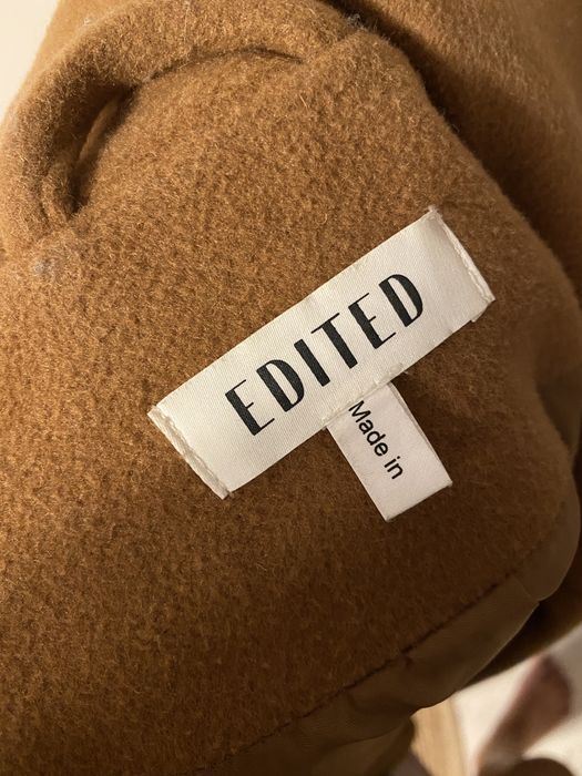 Palton edited lung pana in pământ