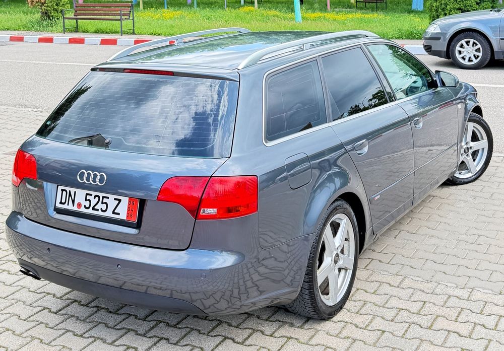 **Audi A4 2.0 TDI - 140 CP // S-LINE - BI-XENON // An fabricație 2008 - Euro 4 // Recent adusa Germania!**
