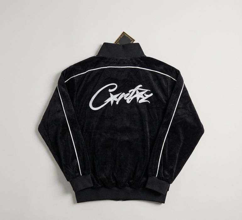Corteiz яке zip up - черно