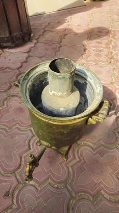 Fierbător ceai/cafea din al doilea rb. Mondial