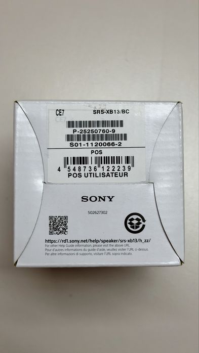 Boxa portabila Sony SRS-XB13 NOU