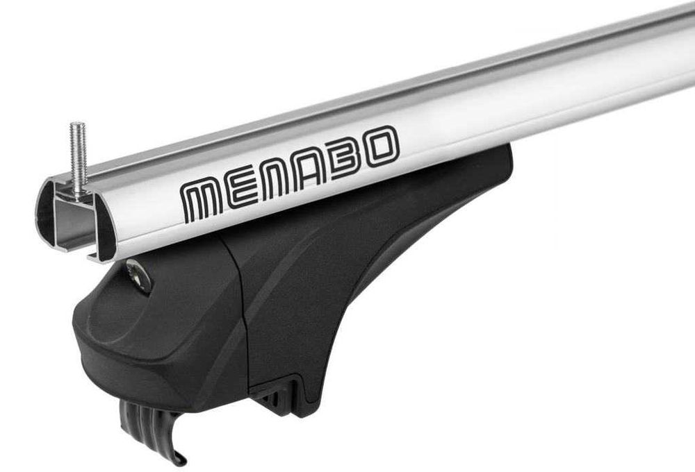 Напречни греди багажник за автомобил MENABO Ariem Silver 120/130см