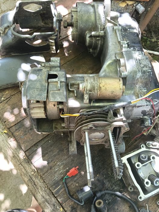 Motor scuter 49cc in 4t