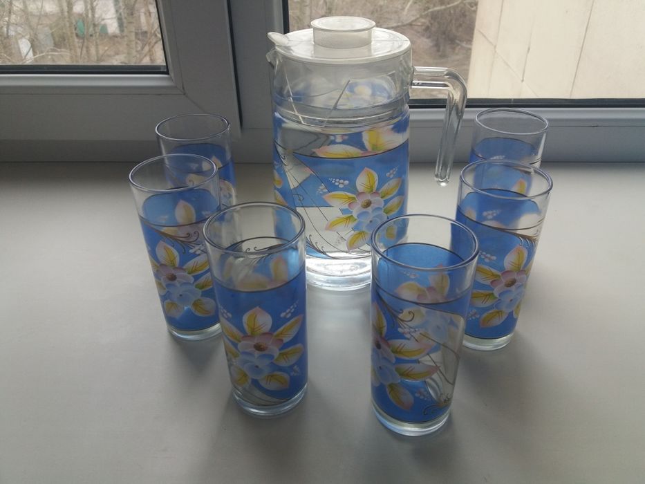 Стаканы ,графин продан