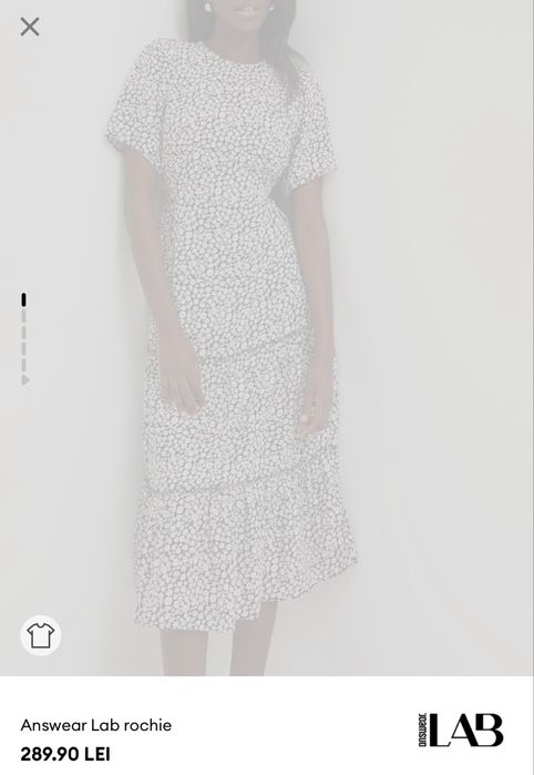 Rochie 100% viscoza