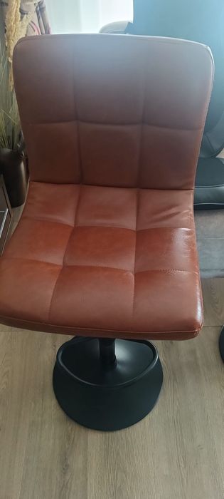 2 Scaune bar HOMCOM, rotative si reglabile
