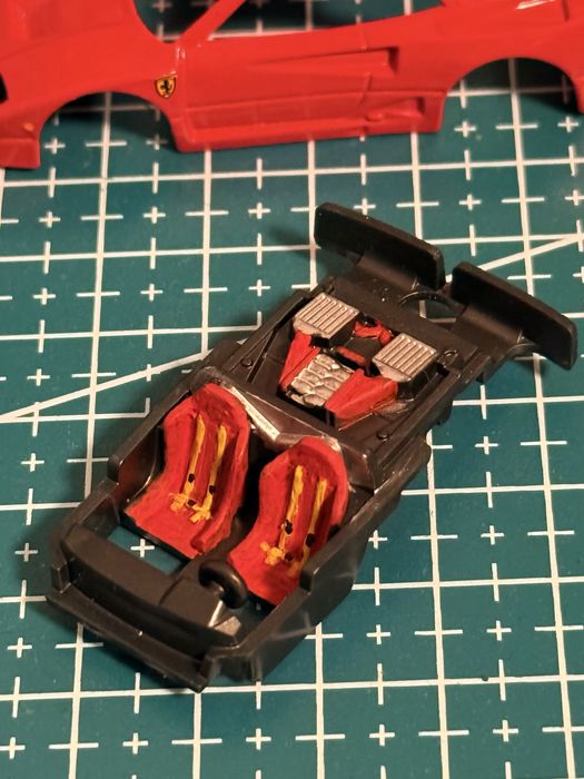 Hotwheels Ferrari F40 Custom 1:64