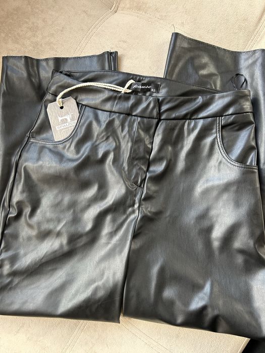 Чисто нов кожен панталон