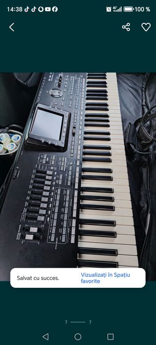 Vând korg Pa3X pro