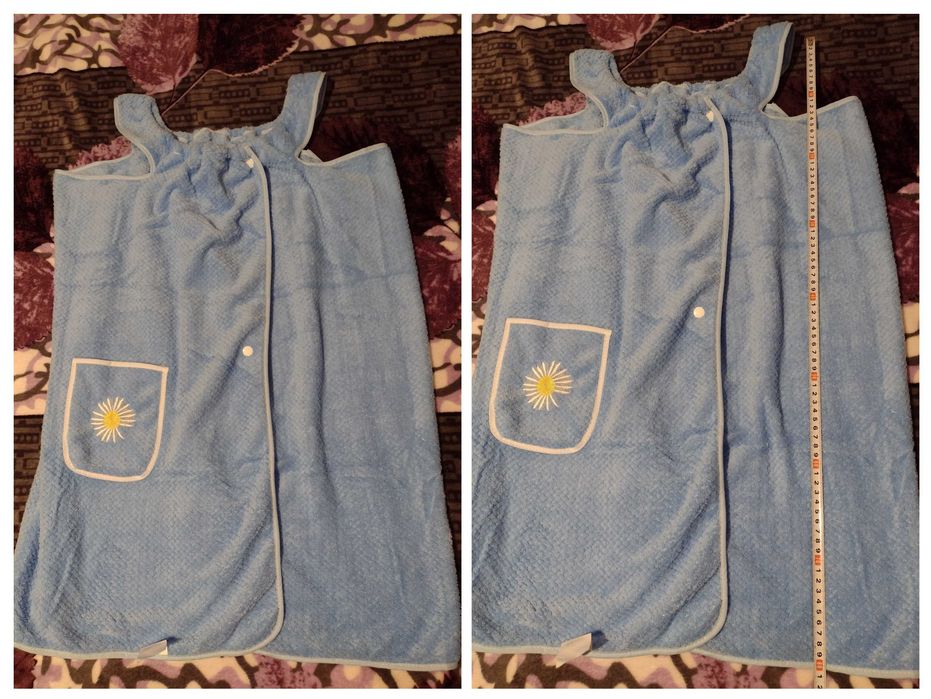 Халат и тюрбан за баня