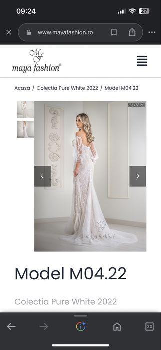 Rochie de mireasă Maya Fashion