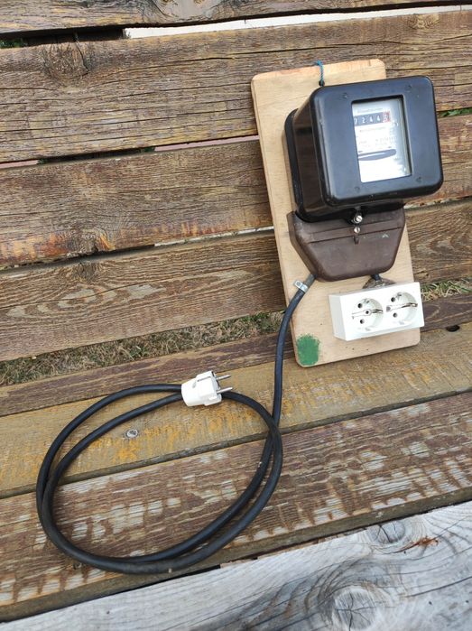 Contor curent electric AEG 1961 Vintage contoar