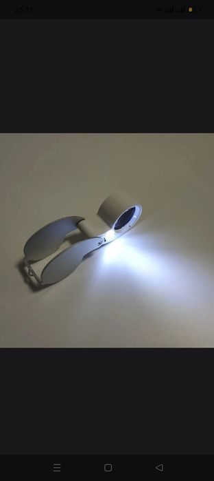 Лупа микроскоп линза