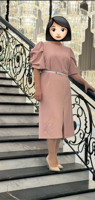 Пролам Платье нежно-розовое