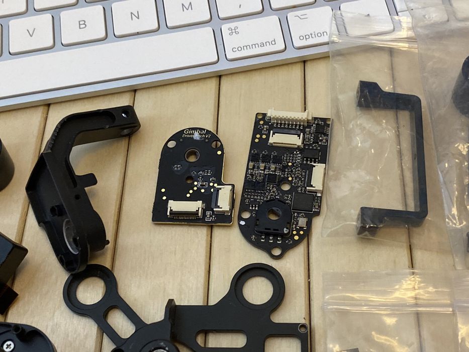 Piese gimbal demontat H3-3D cu adaptor gopro pentru drone dji