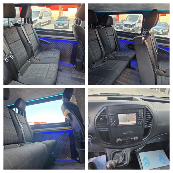 Vand sau Schimb Mercedes Vito 2.2CDi 163cp An2017 Euro6,  8+1Locuri,