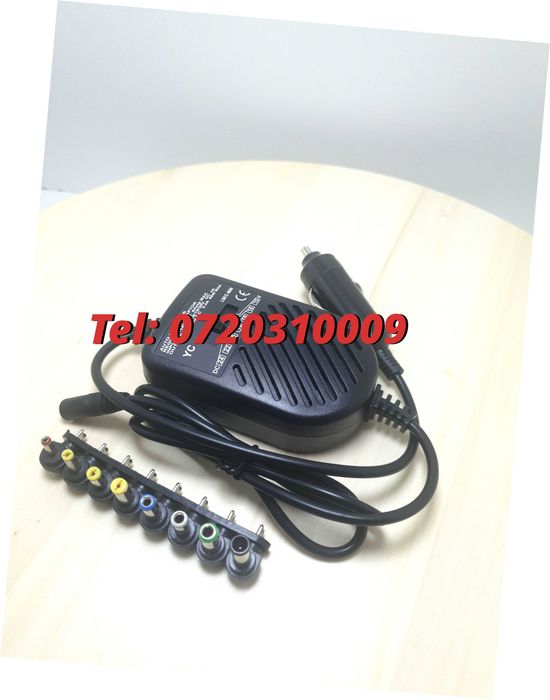 Incarcator Universal Pentru Laptop Pentru Auto Alimentare La 12v