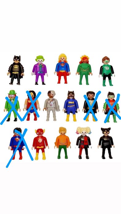 Kinder dc playmobil