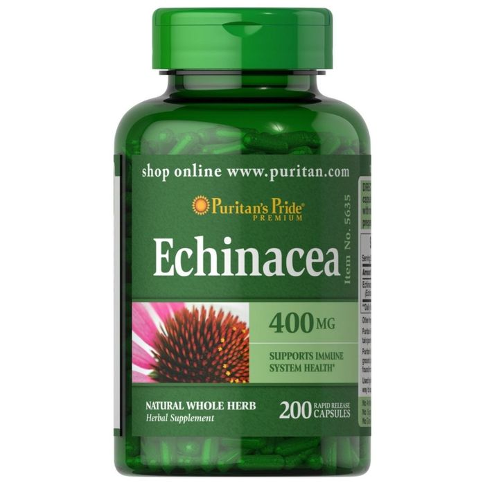 Эхинацея Puritan's Pride Echinacea  400 mg  200 капсул