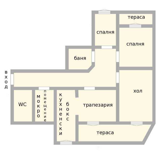 4-стаен апартамент с ГАРАЖ, Център, Търговище, 98 кв.м.