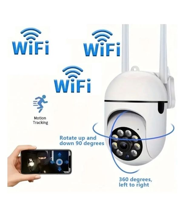 Камера смарт Smart Camera видеонаблюдения WiFi