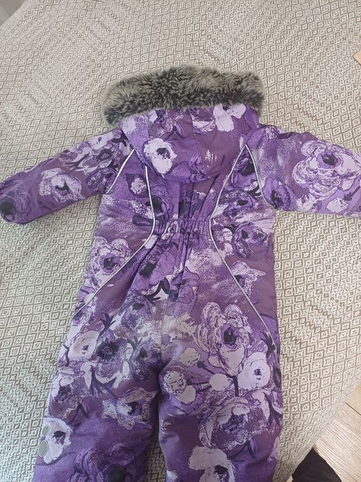 Huppa комбинезон зимний для девочки 86размер