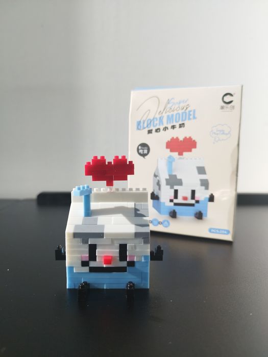 Конструктор тип Lego - картофки, сандвич, кутийка с прясно мляко