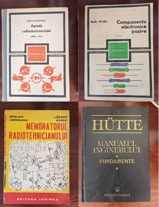 Lot 17 carti electronica, radioamatori, telecomunicatii