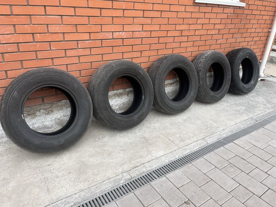 Комплект из 5 шин Kumho Crugen HP71 с минимальным пробегом