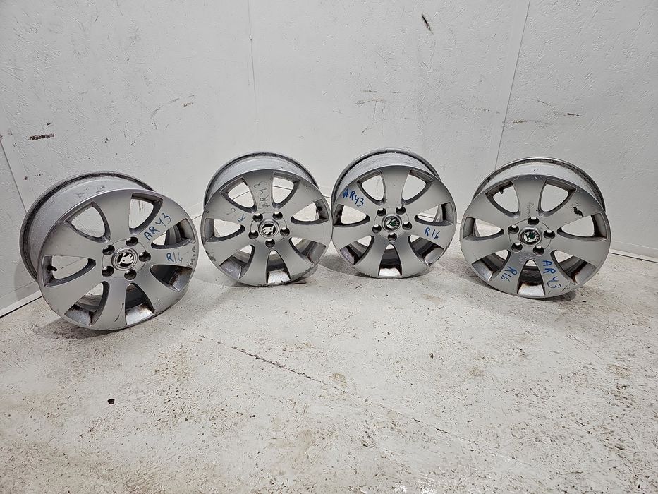 Set jante aliaj Skoda Superb II Combi (3T5) [Fabr 2009-2015] 3T0601025