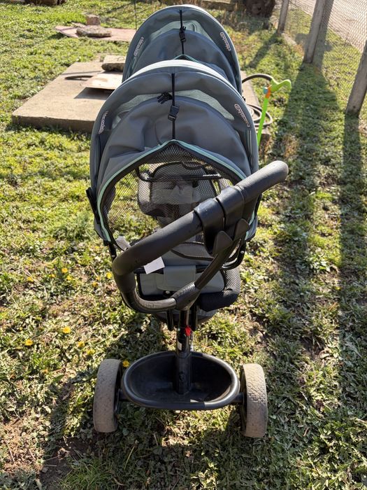 Детска двойна триколка